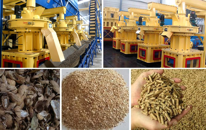 Peanut Hull Pellet Mill