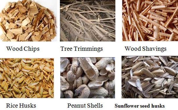 Raw Materials of Peanut Hull Pellet Mill